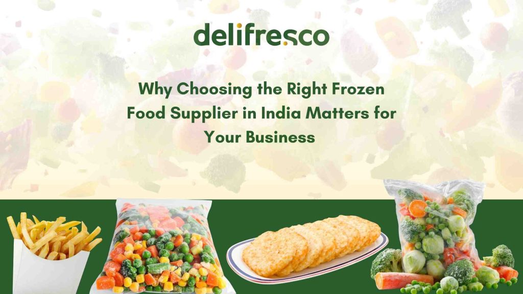 Choosing the right frozen food supplier in India defines business success. Quality ingredients, reliable supply, and food safety shape customer experiences and profitability. Delifresco Food Service LLP delivers all these advantages under one roof. As a trusted wholesale frozen food distributor, frozen food manufacturer India, and frozen food B2B supply India partner, Delifresco supports growing food brands across the country. If you want consistency, efficiency, and premium frozen solutions, partner with Delifresco Food Service LLP today. Visit https://delifrescofood.com/ to explore products and start your journey with a dependable frozen food partner.